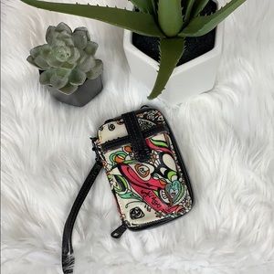 Sakroots zippered wristlet
